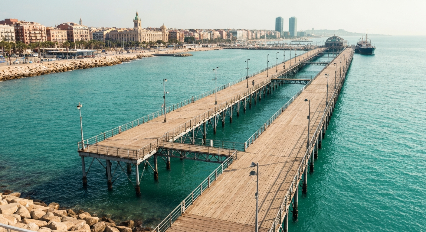 Badalona'nın Sembolü Pont del Petroli'nin Restorasyonu Haziran'da Başlıyor
