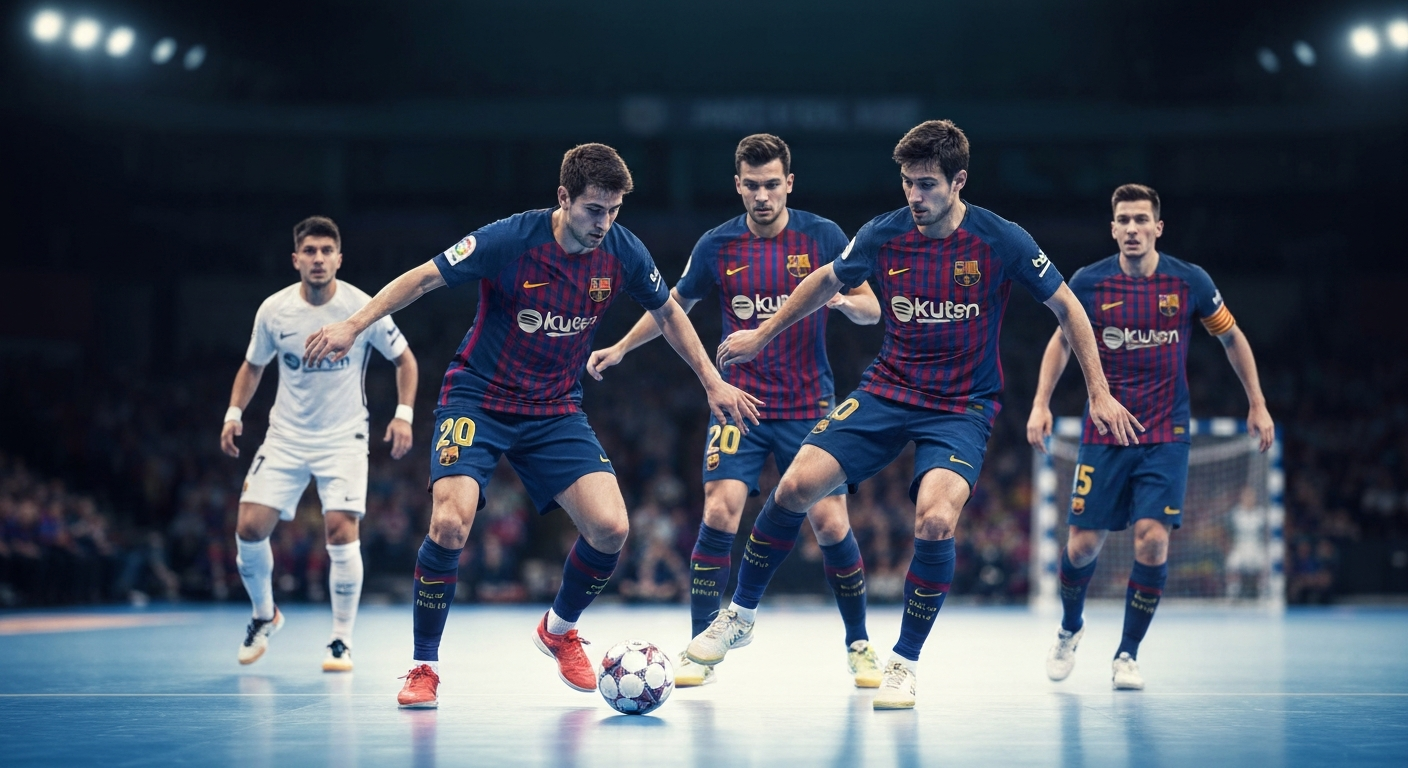 Barça Futsal, Kral Kupası'nda Jaén'e Karşı Rövanş Peşinde!
