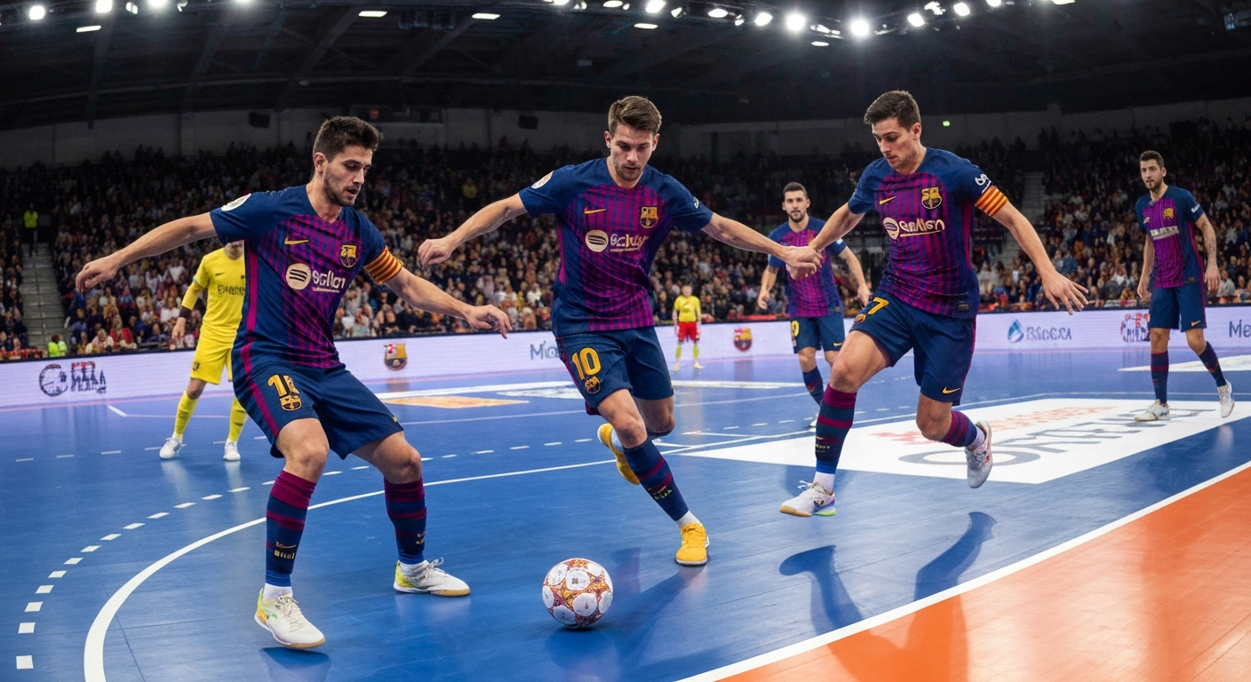 Barselona Futsal, Normal Sezon Liderliğini Perçinledi: Şampiyonluk Hedefleri Yükseliyor