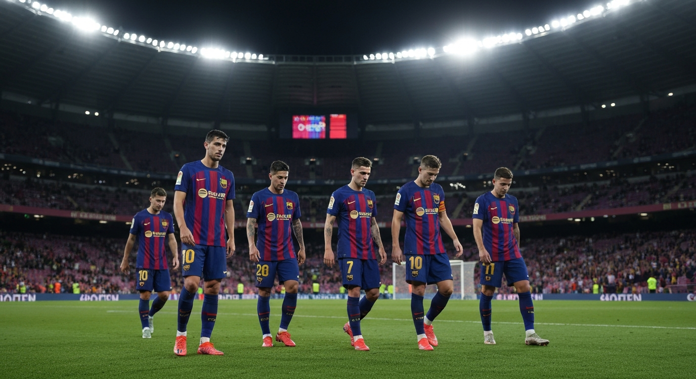 Barcelona Soyunma Odasında Hüsran ve Laporta'dan Şampiyonluk Mesajı