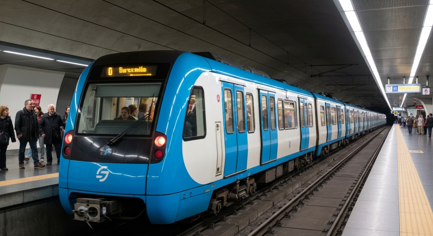 Barselona Metrosu'nda Yoğun Saatlerde Sefer Sıklığı Artırılıyor: L1 ve L5 Hatlarına Ek