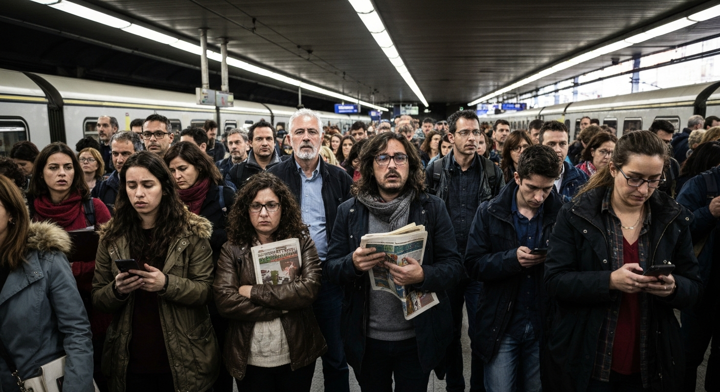 Barselona Metrosu L2 Hattında Büyük Kesinti: Binlerce Yolcu Etkilendi