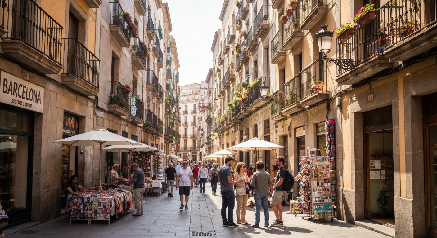 Barselona'da Yeni Kullanım Planı Tartışması: Ciutat Vella Turistleşmeye mi Kurban