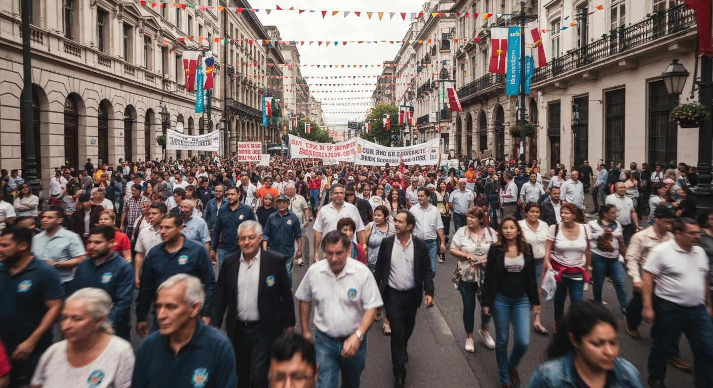 Barselona'da 1 Mayıs Coşkusu: Binlerce İşçi Daha İyi Koşullar İçin Yürüdü