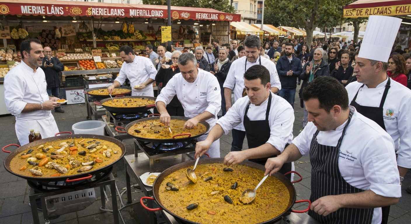Barselona'nın Kalbinde Paella Şöleni: Multipl Skleroz Araştırması İçin 16.000 Euro Hedefi