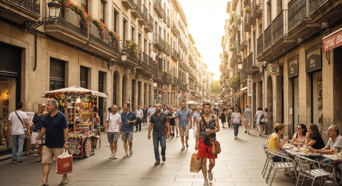 Ciutat Vella'da Turizm Dengesi Arayışı: Hediyelik ve Kannabis Dükkanlarına Kısıtlama