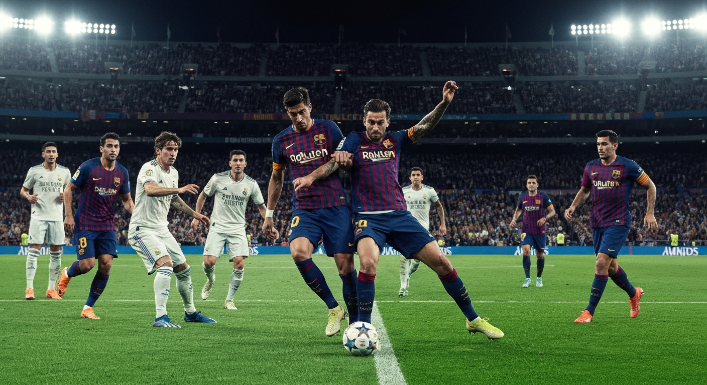 El Clásico'da Şampiyonluk Mührü: Barcelona 100 Puan Peşinde, Real Madrid'den Sürpriz