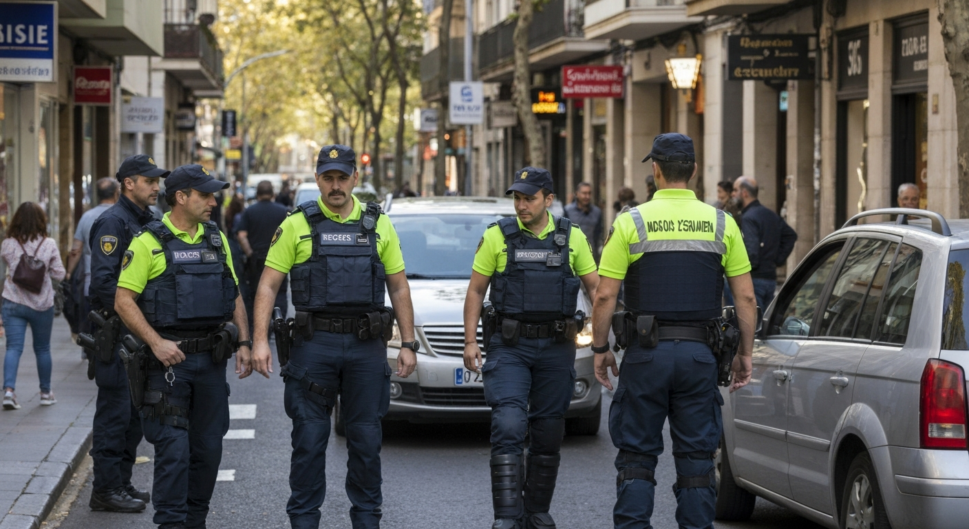 Granollers'te İş Yerlerine Korku Salan Seri Hırsız Yakalandı: 13 Soygunun Faili