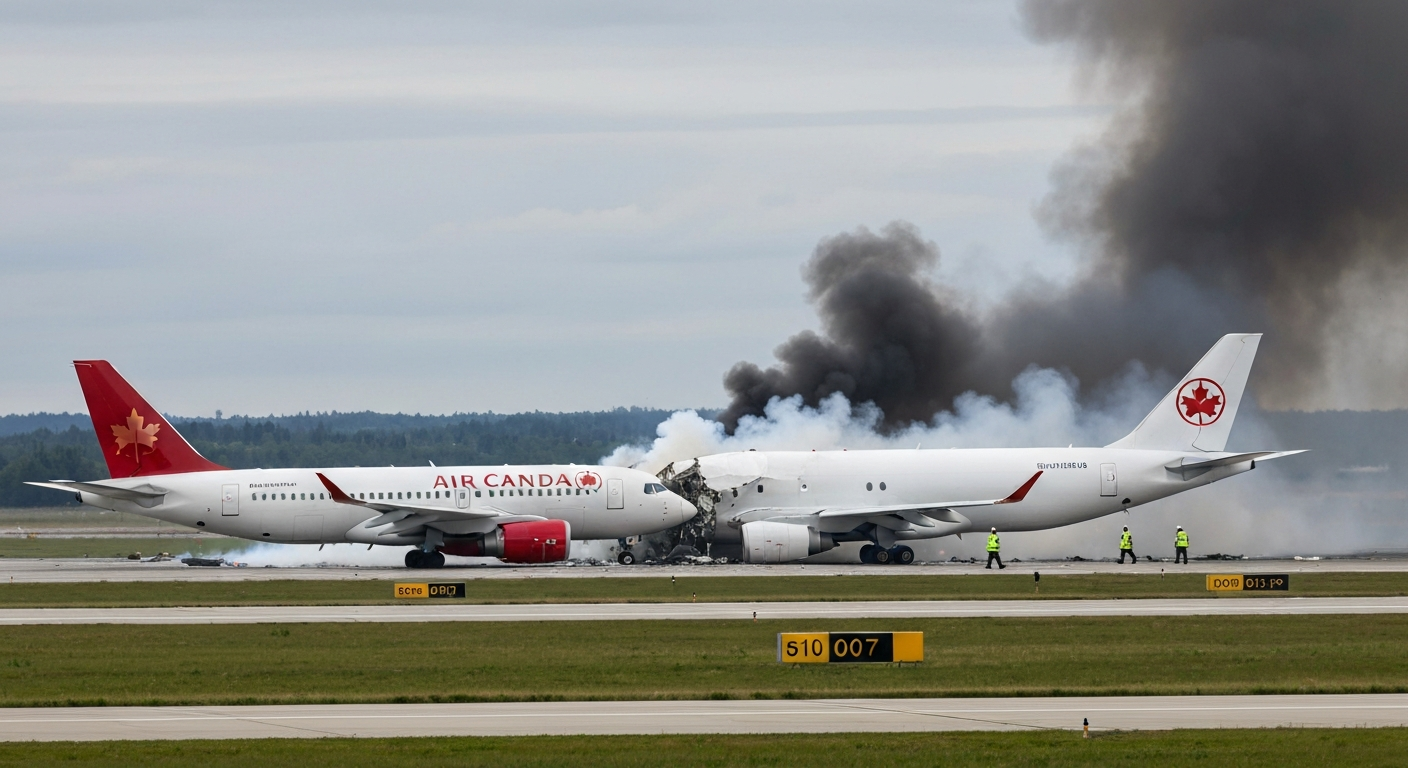 New York LaGuardia'da Korkunç Kaza: Uçak ve İtfaiye Aracı Çarpıştı, 2 Pilot Hayatını