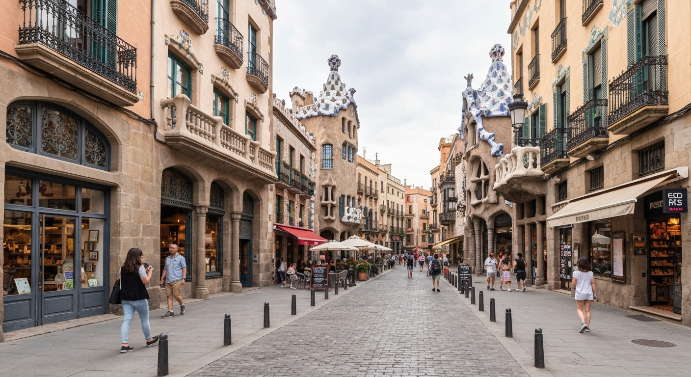 Barselona'nın Poble Espanyol'u Yüzüncü Yıl Öncesi Kimliğini Güçlendiriyor