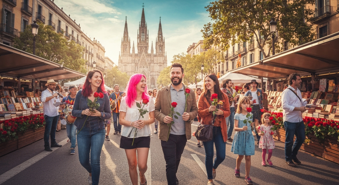 Sant Jordi 2026: Barselona'da Edebiyat ve Gül Bayramı İçin Yeni Bölgeler ve Hazırlıklar