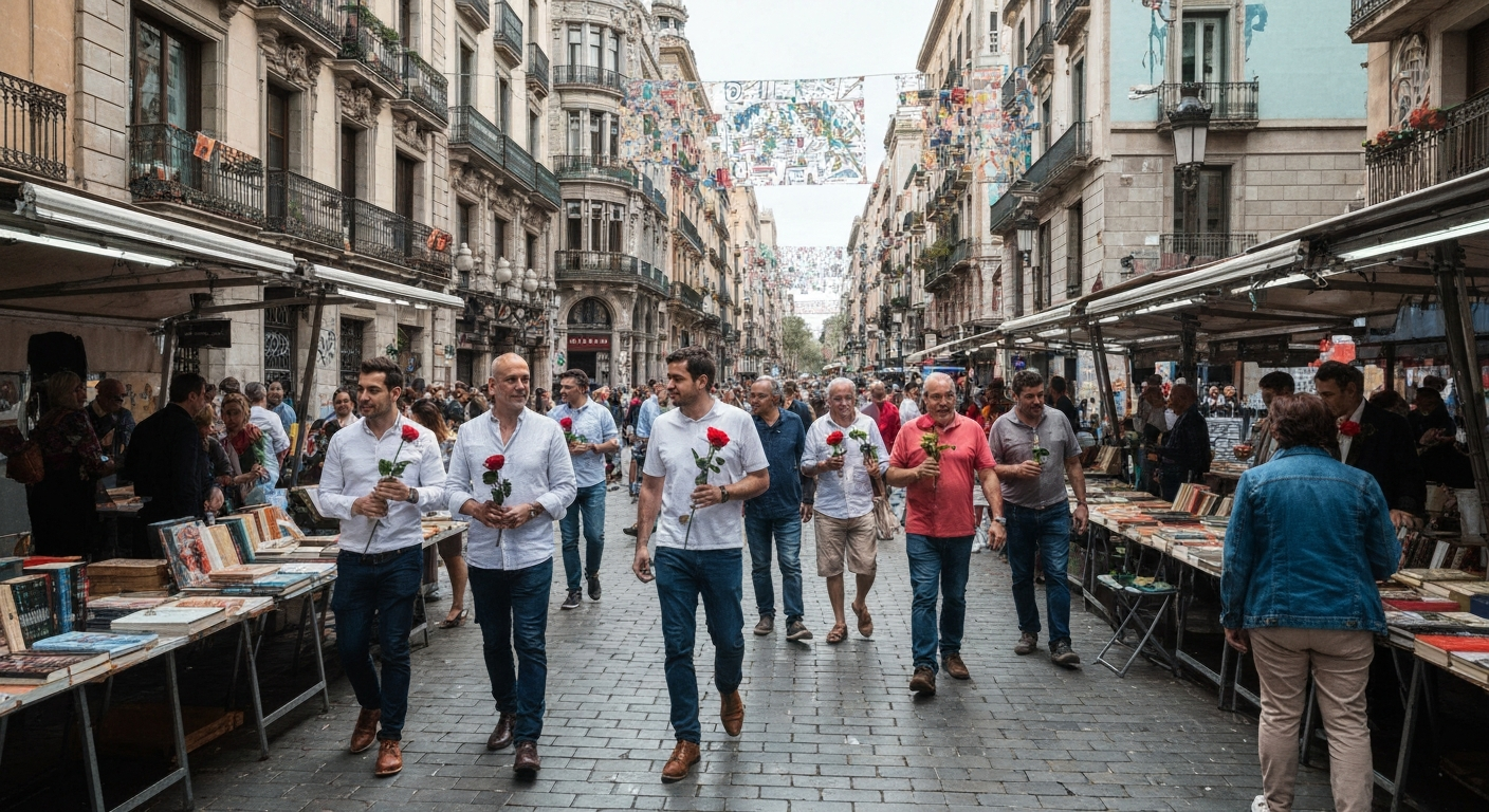 Sant Jordi'de Kitap Sektöründen Rekor Satışlar: Hedef Okuma Alışkanlığını Artırmak