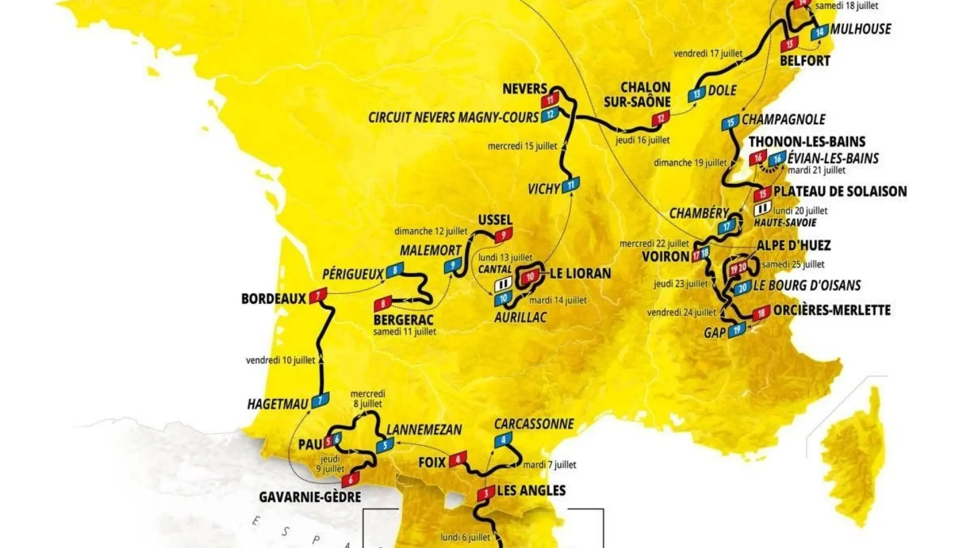 Tour de France Katalonya'da Tarihi Başlangıç Yapıyor: Detaylı Parkur ve Bölgesel Etkiler
