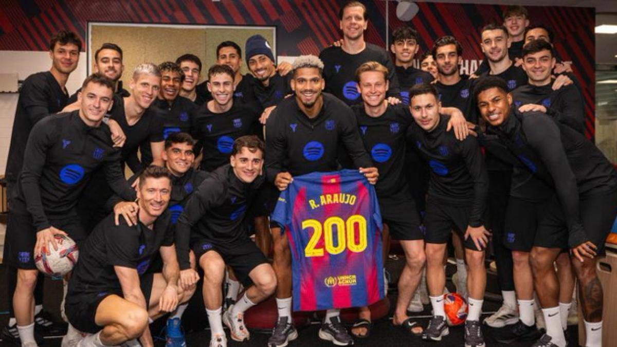 Araujo'nun 200 Maçlık Kilometre Taşı Barcelona'ya Moral Verdi: Kupadaki Hüsran Unutuluyor