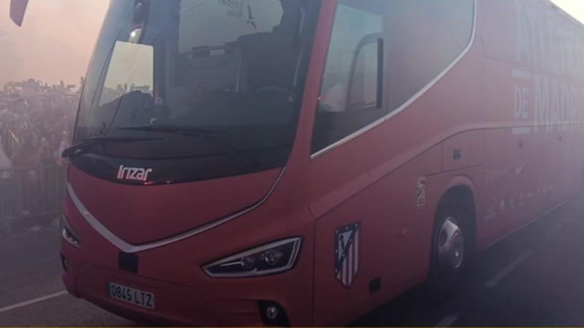 Metropolitano'da Gerilim: Atlético Taraftarlarının Gelişinde Polis Müdahalesi