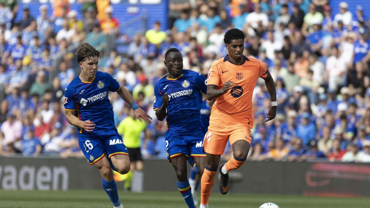 Rashford'dan Getafe'ye Şampiyonluk Golü: Barça LaLiga'da Zirveye Yürüyor!