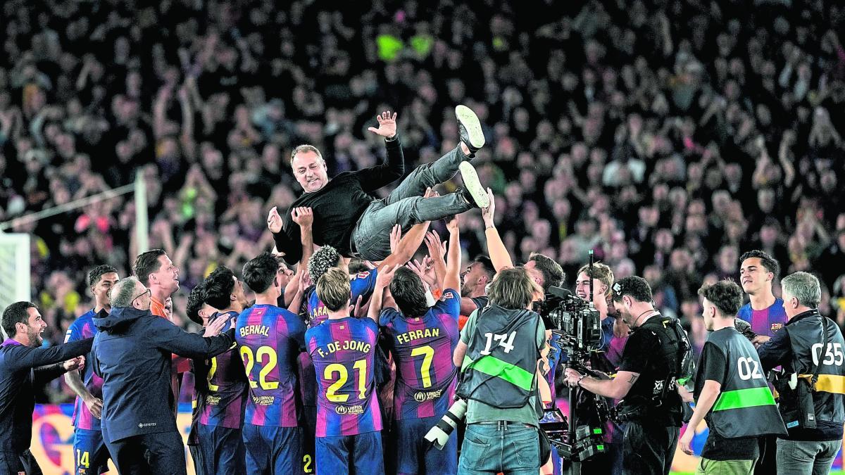 Hansi Flick'ten Barcelona'ya Tarihi Dokunuş: İki Sezonda İki Lig Şampiyonluğu