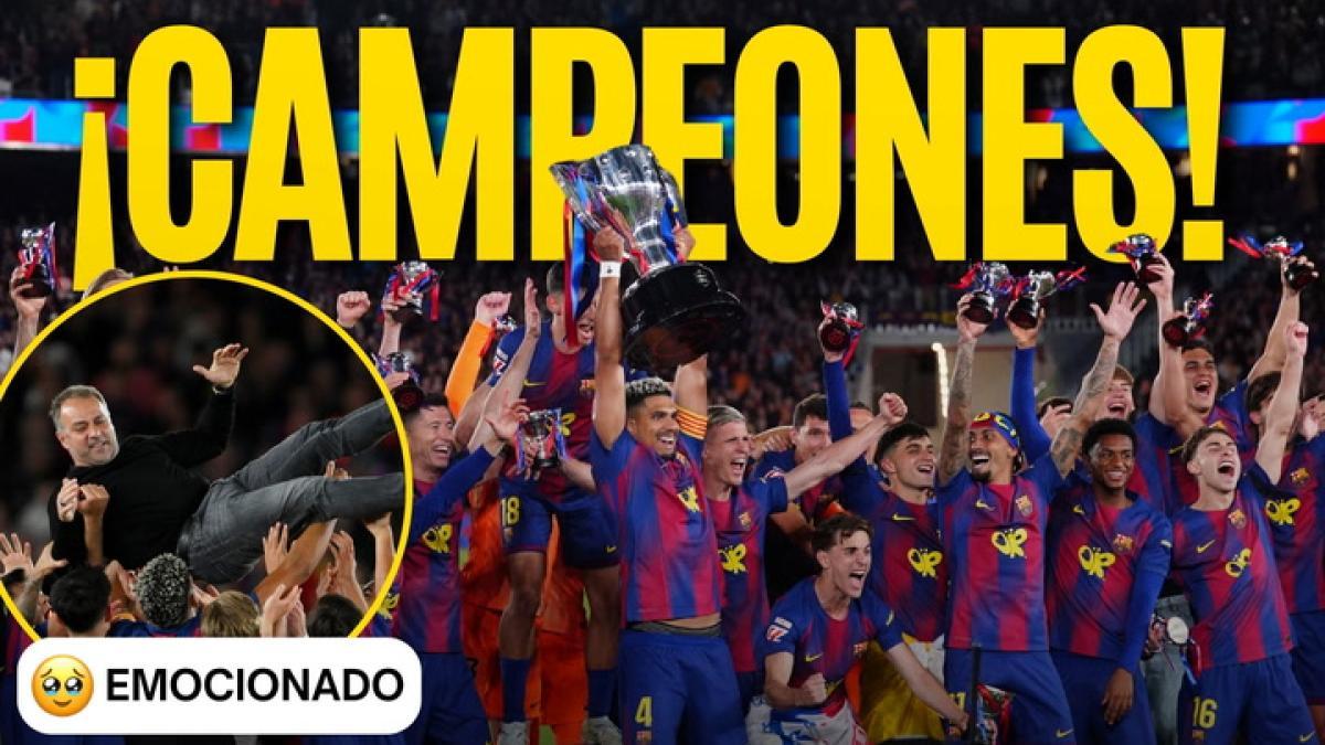 Barcelona Tarihi La Liga Şampiyonluğunu Kutluyor: Flick Döneminin İlk Zaferi