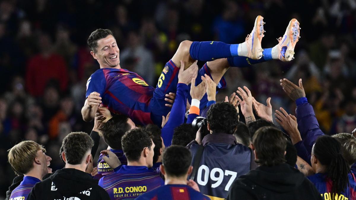 Lewandowski'nin Camp Nou'ya Duygusal Vedası: Bir Efsanenin İzleri