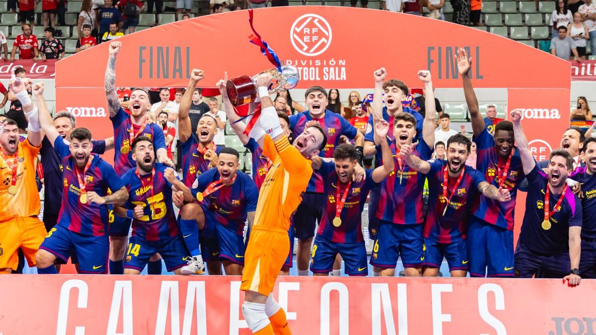 FC Barcelona Futsal Takımı, Uzatmada Gelen Zaferle 8. Lig Şampiyonluğunu Kazandı!