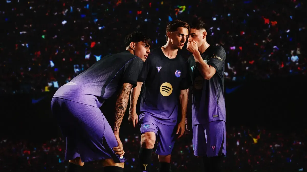 Barcelona'dan Yeni Sezon İkinci Forma: Siyah ve Morun Dansı, Kobe Bryant Mirası