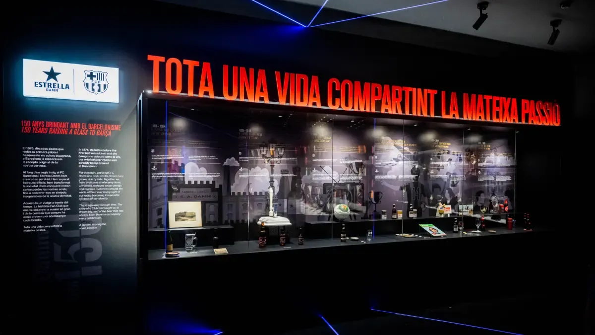Barselona'nın İki Devinden Tarihi İş Birliği: Estrella Damm ve Barça Müzesi Yeni
