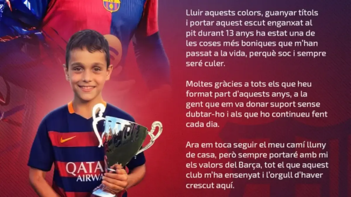 Camp Nou'nun Gölgesinde Büyüyen Fort'tan Barcelona'ya Duygusal Veda