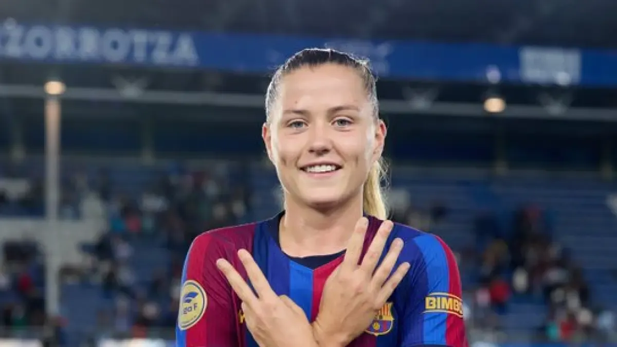 Clàudia Pina'dan Orta Sahadan Tarihi Golle Hat-trick: Barça Femení Alavés'i Farklı Geçti