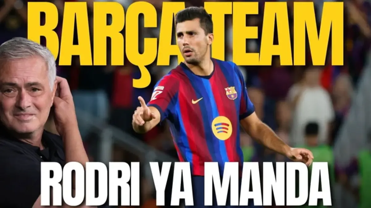 Real Madrid'in Gözden Kaçırdığı Rodri, Barcelona'nın Yeni Beyni Oldu