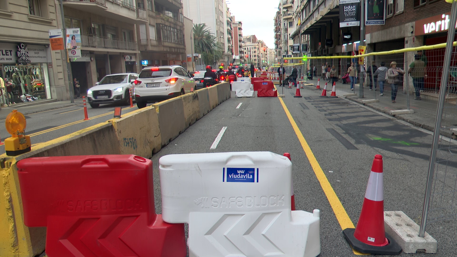 Barselona'da Balmes Caddesi Yeniden Düzenlemesi Son Aşamaya Giriyor: Daha Geniş Yaya