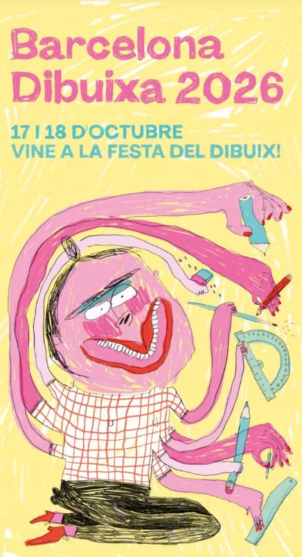Barselona'da Sanat Şöleni: "Barcelona Dibuixa 2026" Festivalinin Detayları Açıklandı