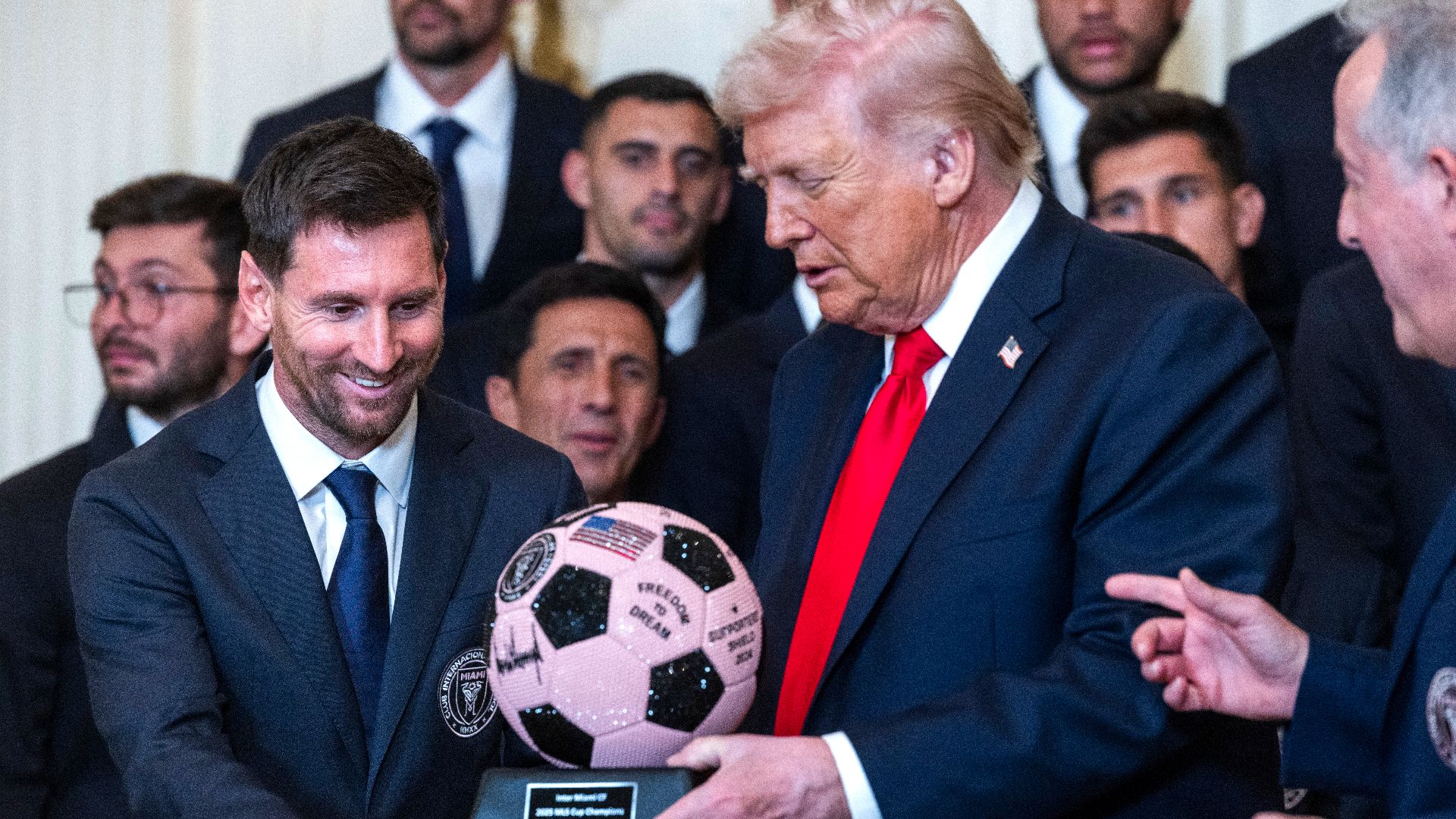 Leo Messi ve Inter Miami, Beyaz Saray'da Trump ile Tarihi Bir Ziyaret Gerçekleştirdi