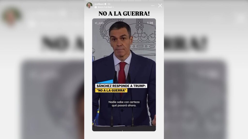 Barselona'dan İran Savaşı Uyarısı: Collboni, Sánchez'i Desteklerken Ekonomik Etkilere