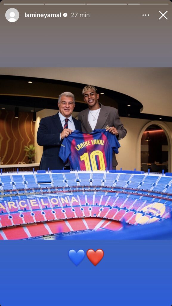 Lamine Yamal'dan Barça Seçimlerine Sosyal Medya Dokunuşu: Kime Oy Vereceği Belli Oldu