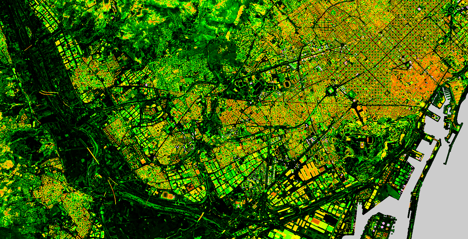 Barselona'dan Çığır Açan Teknoloji: Ağaç ve Bina Yüksekliklerini Ölçen Yeni LidarTeam