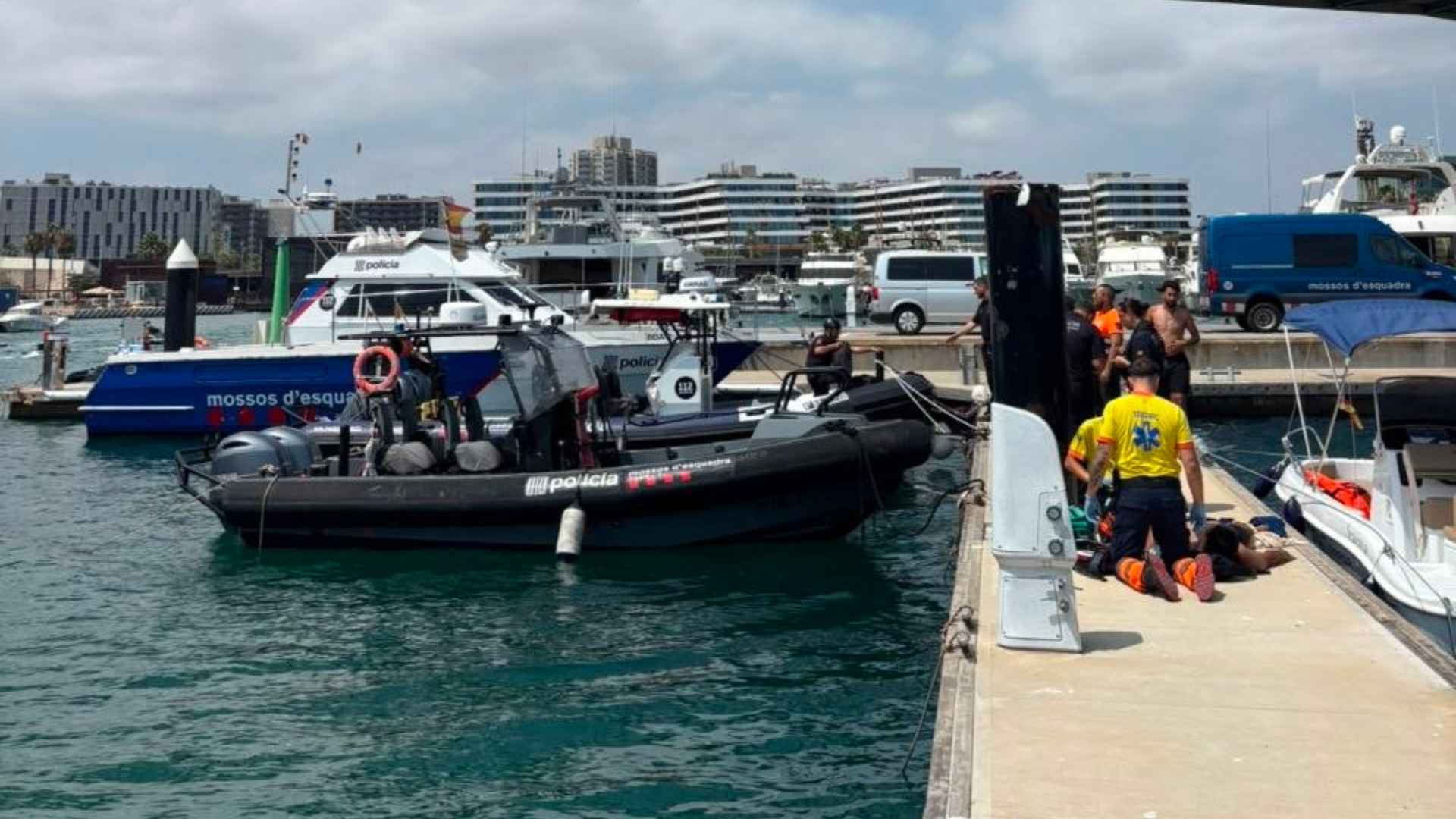 Barselona Kıyılarında Tekne Kazası: Çapa Yaralanmasıyla Başlayan Dramatik Kurtarma
