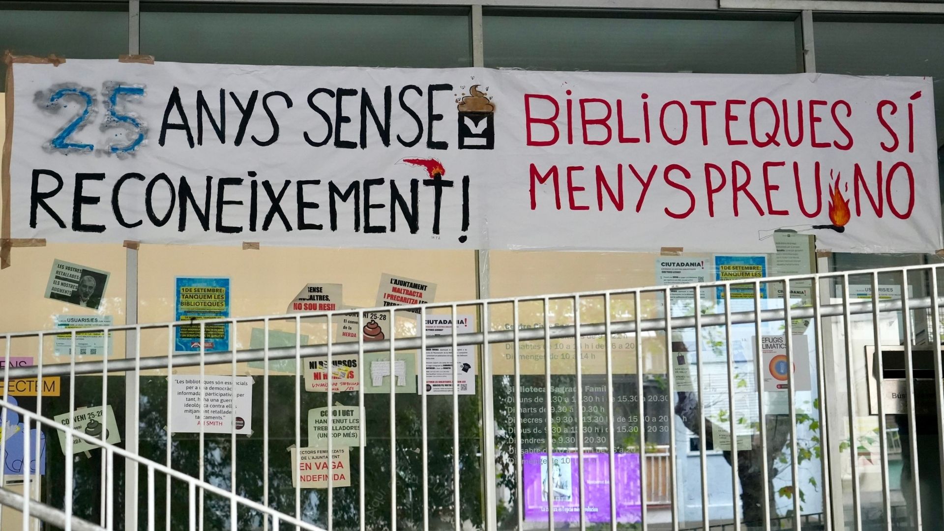 Barselona Kütüphane Grevi Derinleşiyor: Çalışanlar Yeni Eylem Takvimi Belirliyor