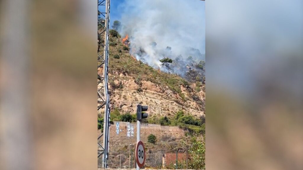 Barselona'nın Kalbinde Yangın Paniği: Montjuïc Dağı'nda Bitki Örtüsü Alev Aldı