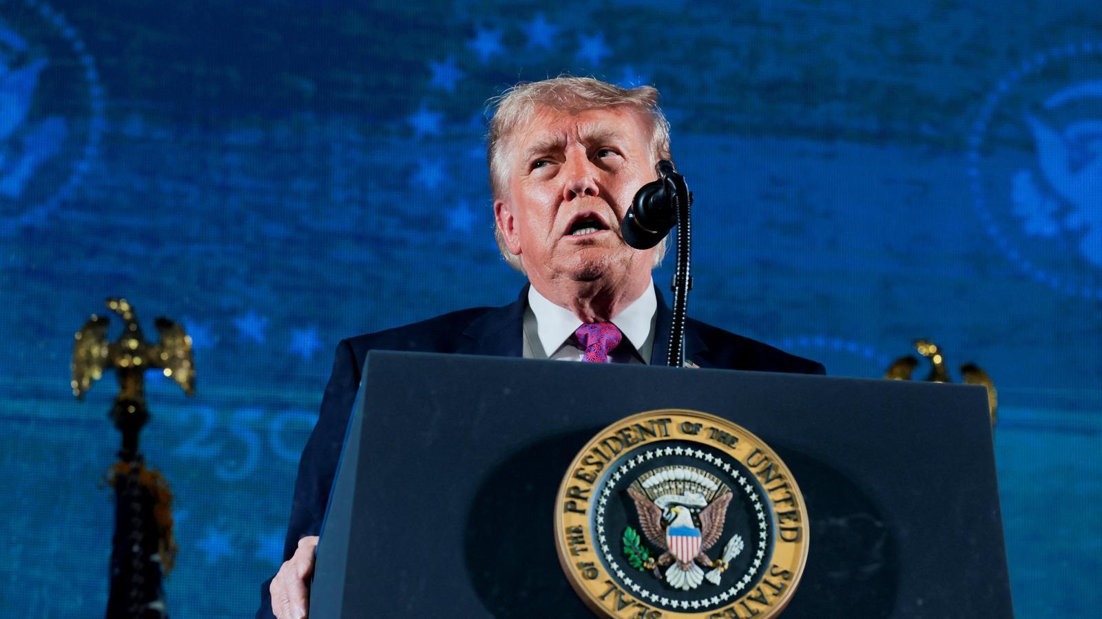 Trump'tan Mount Rushmore'da Mesihvari Amerika Vurgusu: "Sadece Tanrı'ya Diz Çökeriz"