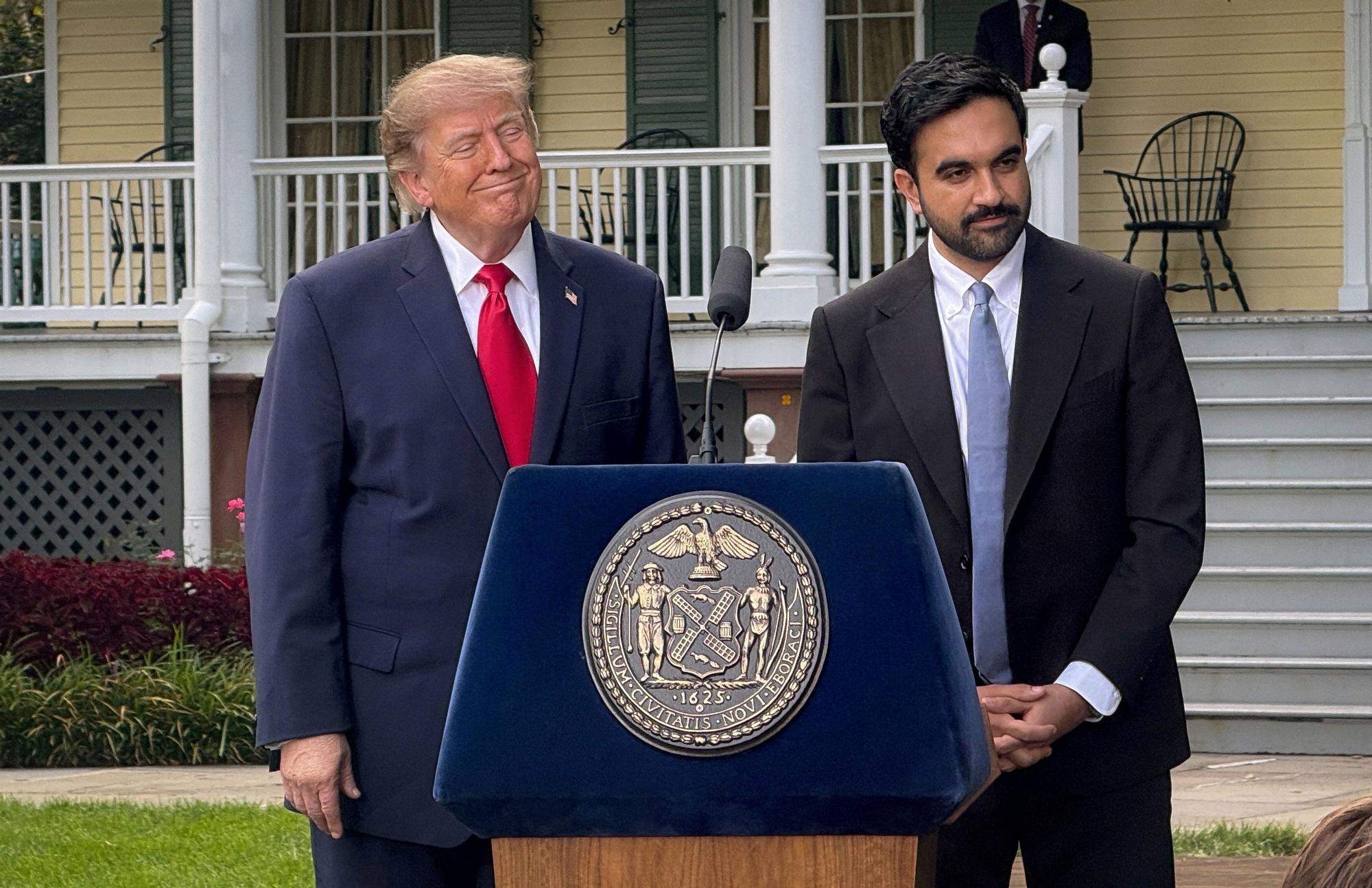 Trump ve New York Belediye Başkanı Adams Zirvesi: Medya Yasağı Gölgesinde Bir Buluşma