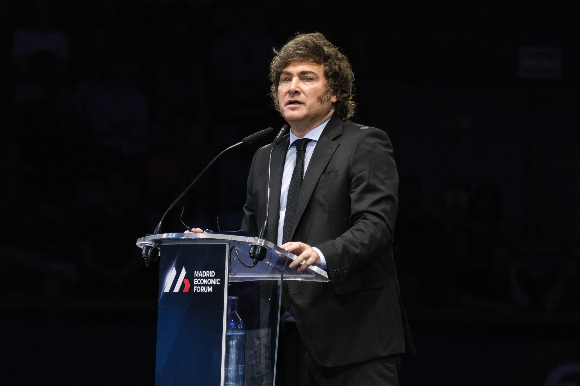 Arjantin Lideri Milei ile İspanyol Aşırı Sağının Lideri Abascal Madrid'de Buluştu