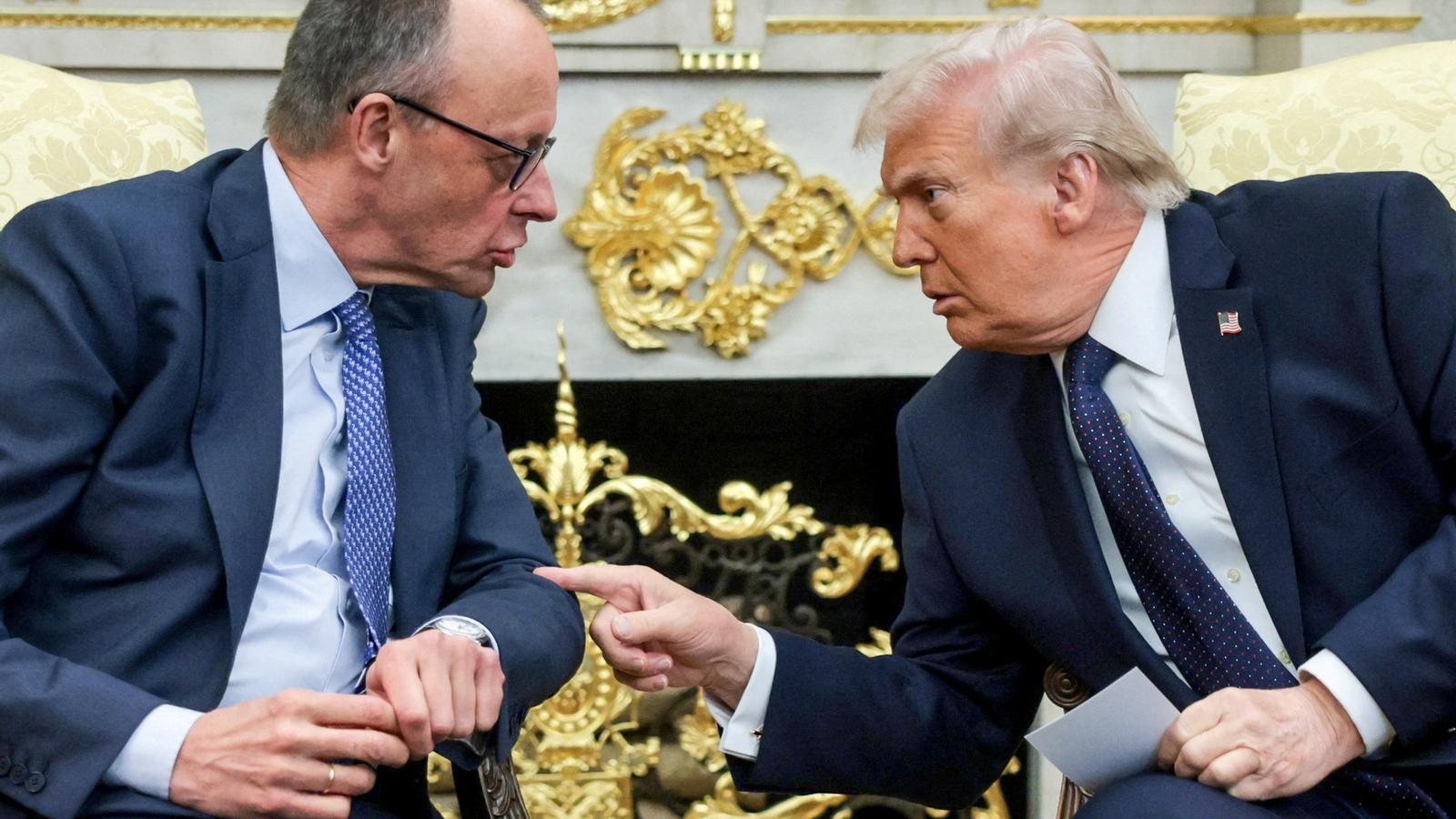 Merz'den Trump'a Sert Yanıt: "Savaşa Yardım İstiyorsan, Önce Aramalıydın!"