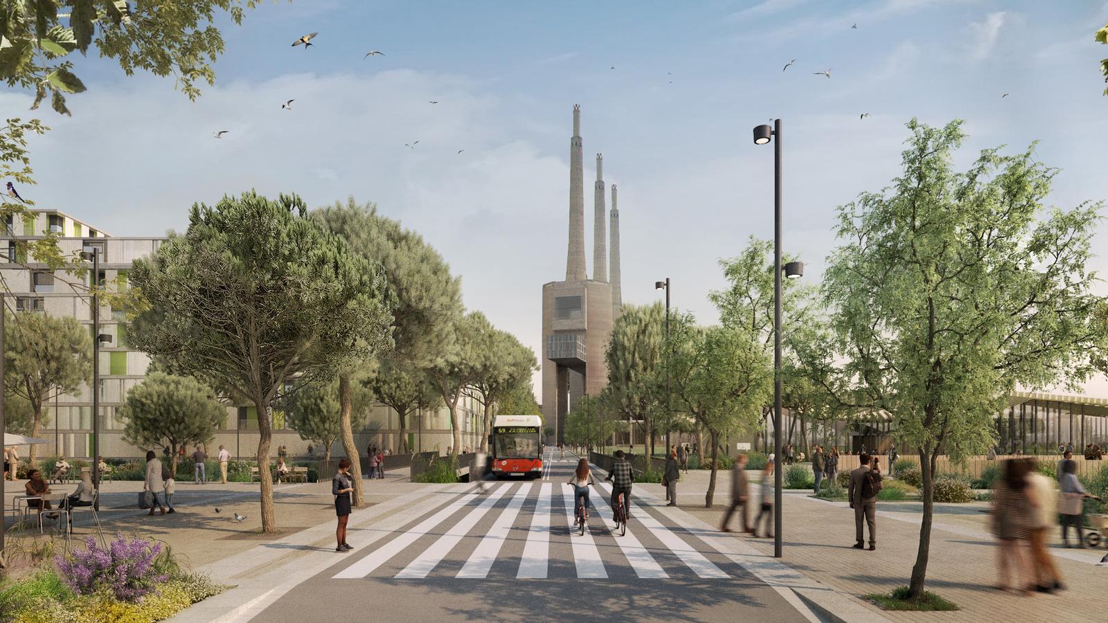 Tres Xemeneies Dönüşümüyle Badalona Limanı'na Tramvay Hattı Müjdesi