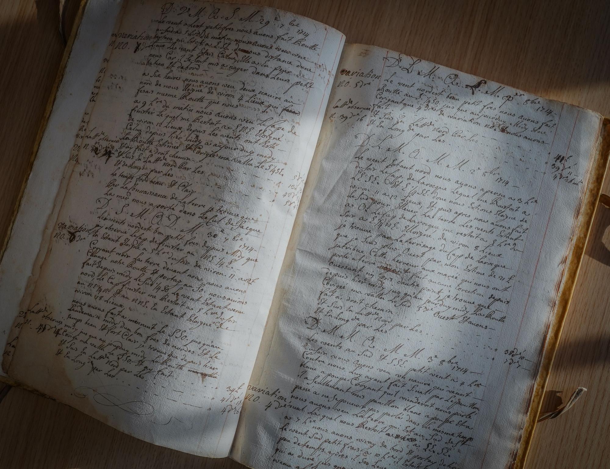 Cádiz Uygunsuz Bir Yer": 1714'ten Bir Fransız Gemisinin Kayıp Seyir Defteri Bulundu