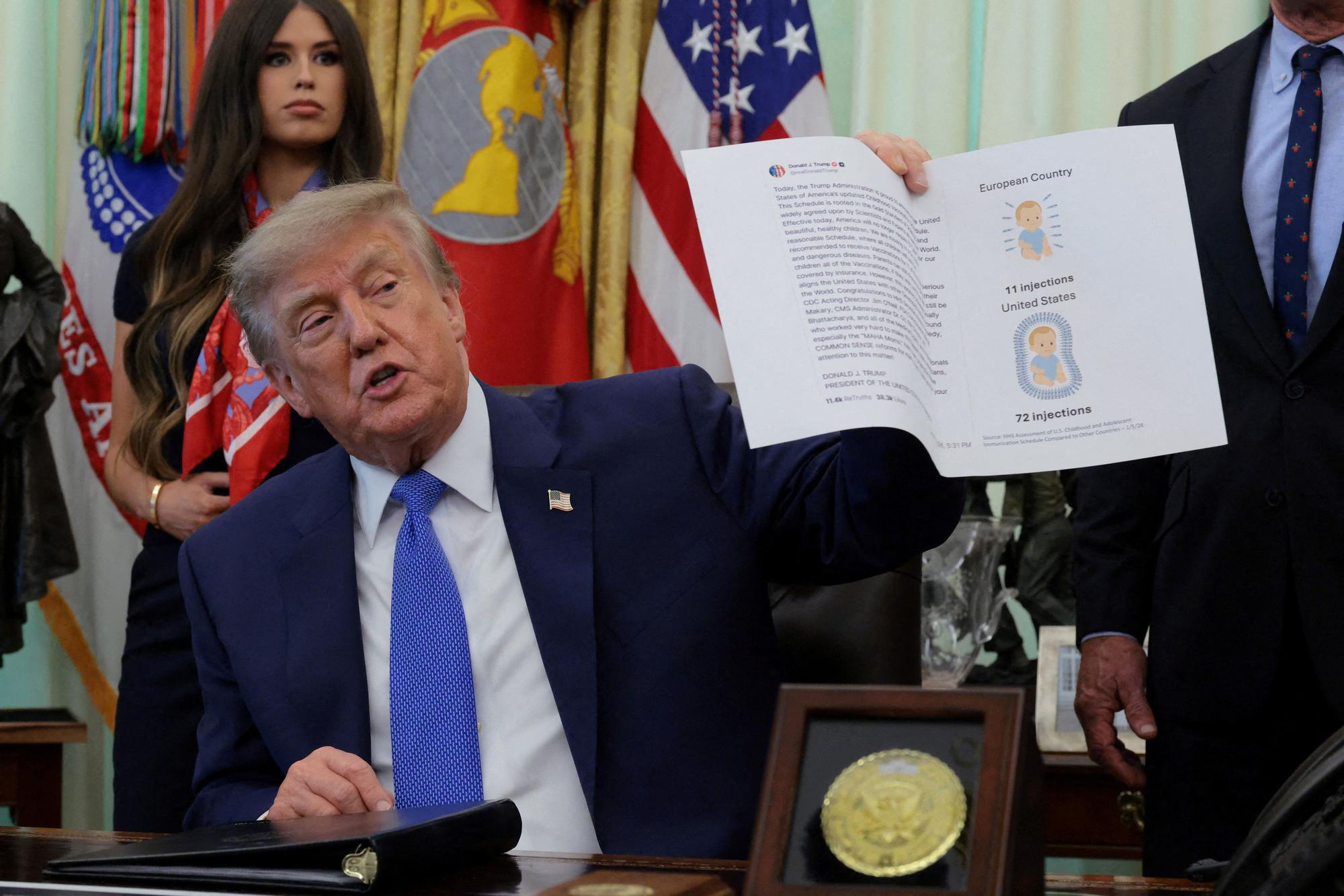 ABD'de Kızamık Vakaları Rekor Kırarken, Trump'tan Aşı Karşıtı Söylemler