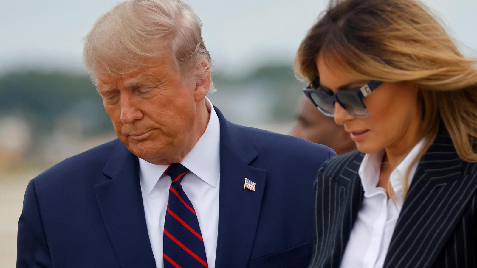 Trump ve Melania'nın Gergin Diyaloğu Viral Oldu: ABD Gündeminde Deprem!