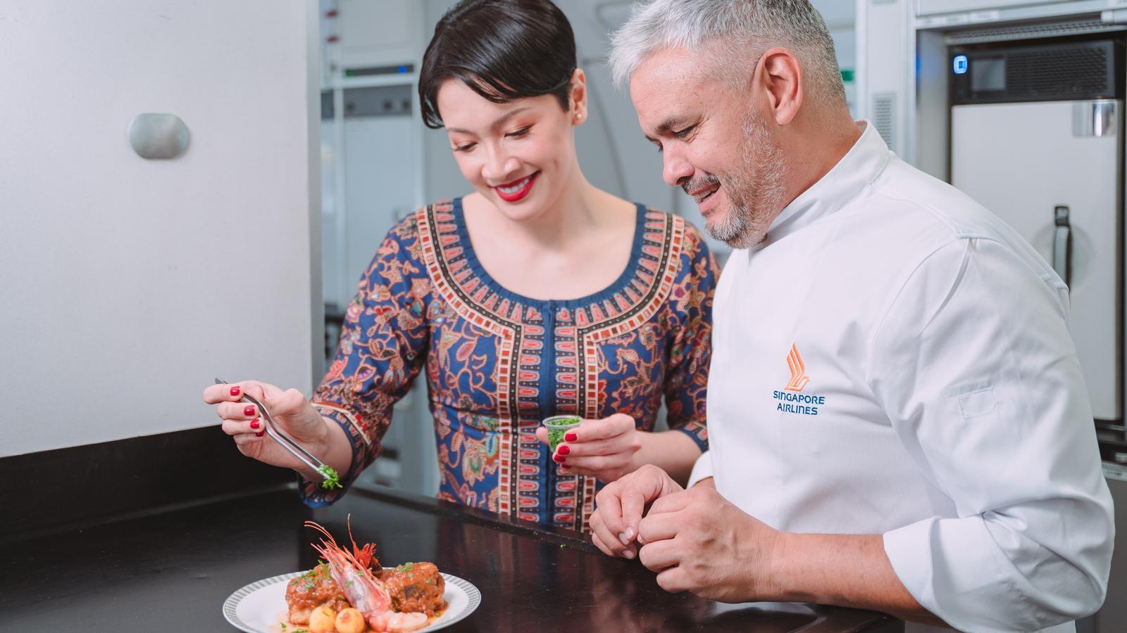 Nandu Jubany'den Singapore Airlines'a Katalan Lezzetleri: Gökyüzünde Yüksek Mutfak