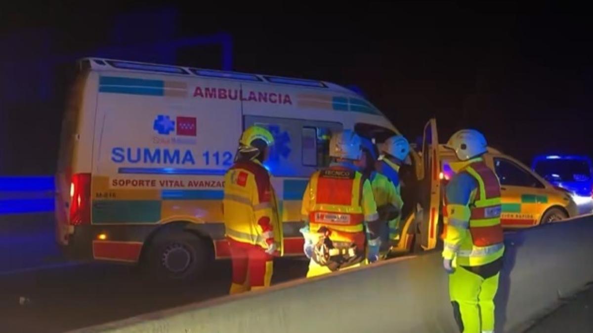Madrid'de Motosiklet Kazası: İki Yaralıdan Biri Ağır Durumda