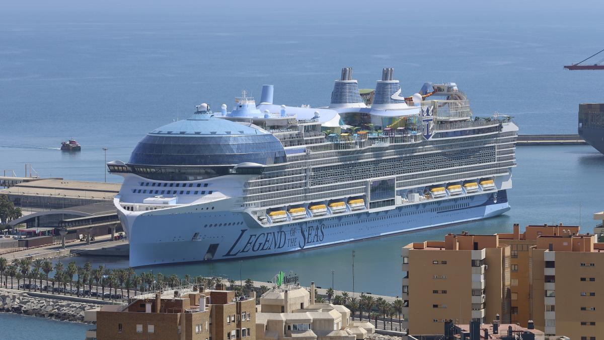 Royal Caribbean'ın Dev Gemisi Akdeniz'de: Malaga'dan Seferlere Başladı