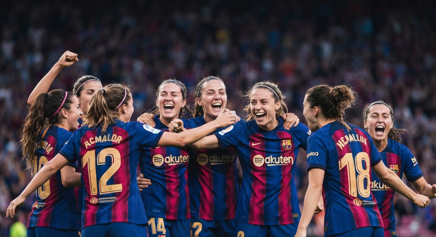 Barcelona Kadınlar, 6. Kez Şampiyonlar Ligi Finalinde: Yıldızlar Sahneye Çıkıyor